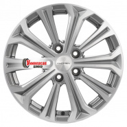 6,5*16 5*114,3 ET46 67,1 Khomen Wheels KHW1610 Gray-FP (Mitsubishi)