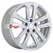 7*18 5*108 ET46 63,4 Khomen Wheels KHW1803 F-Silver