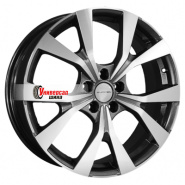7*19 5*114,3 ET45 60,1 Khomen Wheels KHW1906 Gray-FP (Changan CS85 Coupe)