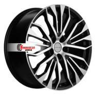 8,5*20 5*112 ET33 66,6 Khomen Wheels KHW2009 Black-FP