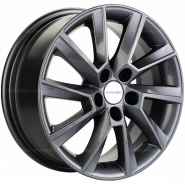 6*16 5*105 ET39 56,6 Khomen Wheels KHW1604 Gray (Aveo)