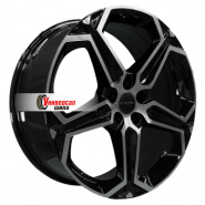 7,5*19 5*108 ET50,5 63,4 Khomen Wheels KHW1909 Black-FP