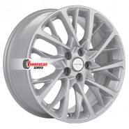 7,5*18 5*112 ET43 57,1 Khomen Wheels KHW1804 F-Silver (Kodiaq/Tiguan)