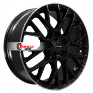 7*18 5*114,3 ET51 67,1 Khomen Wheels KHW1818 Black MR (Tucson)