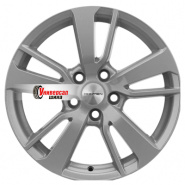 7*17 5*114,3 ET37 66,5 Khomen Wheels KHW1704 F-Silver-FP (Jolion)