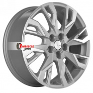 7*18 5*112 ET43 57,1 Khomen Wheels KHW1809 F-Silver-FP (Kodiaq/Tiguan)