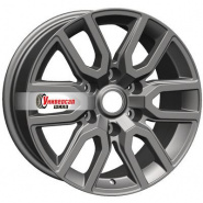 8*17 6*139,7 ET45 93,1 Khomen Wheels KHW1723 Gray