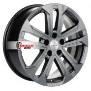 7*18 5*112 ET43 57,1 Khomen Wheels KHW1803 G-Silver (Kodiaq/Tiguan)