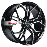 8,5*19 5*114,3 ET30 67,1 INCH FA8534 Gloss Black Machined Face