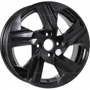 6*15 4*100 ET46 60,1 KDW KD1520 Black Painted