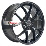 7*17 5*108 ET45 60,1 INCH FA8538 Full Black Round