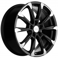 7,5*18 5*114,3 ET37 66,5 KHOMEN WHEELS KHW1808 Black-FP
