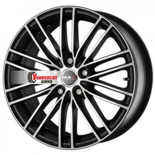 8*18 5*112 ET50 57,1 MAK Rapide Ice Black - 1