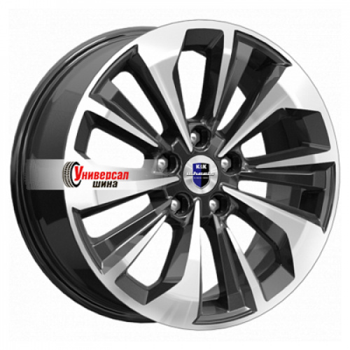 7*17 5*112 ET45 57,1 КиК Авиор (КС936) Алмаз черный - 1