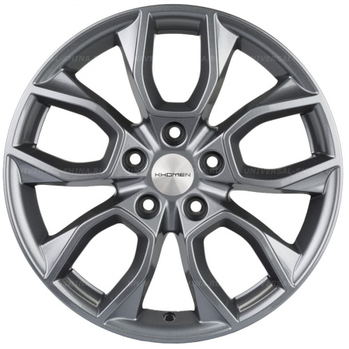 7*17 5*114,3 ET47 67,1 Khomen Wheels KHW1713 Gray - 1