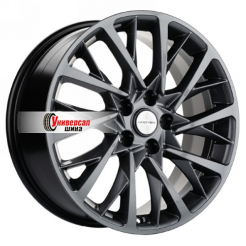 7,5*18 5*108 ET50 63,3 Khomen Wheels KHW1804 Gray (XC40/XC60) - 1