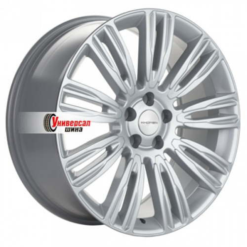 8,5*20 5*120 ET45 72,6 Khomen Wheels KHW2004 Brilliant Silver (RRover) - 1