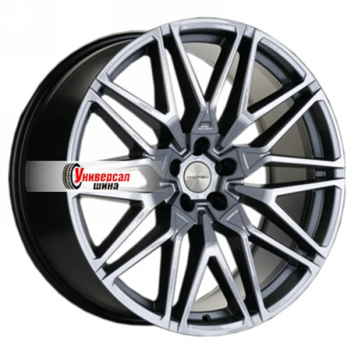 9,5*21 5*112 ET31 66,6 Khomen Wheels KHW2103 Gray-FP - 1