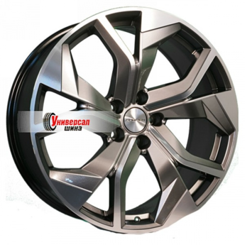 8,5*20 5*112 ET33 66,6 Khomen Wheels KHW2006 Dark Chrome - 1
