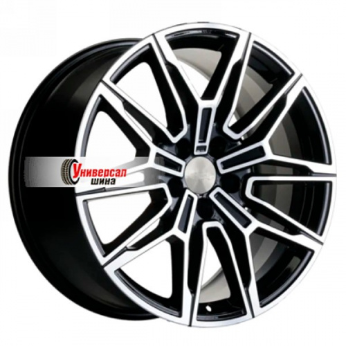 8,5*19 5*112 ET30 66,6 Khomen Wheels KHW1904 Black-FP (BMW Front) - 1