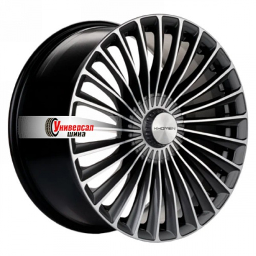 9,5*20 5*112 ET38 66,6 Khomen Wheels KHW2008 Gray-FP (Mercedes Rear) - 1