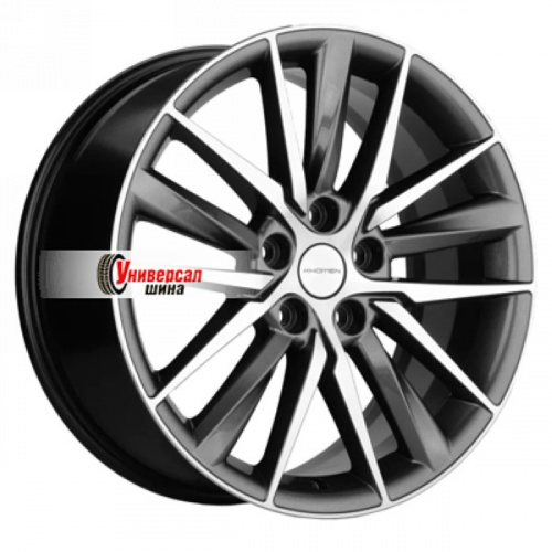 8*18 5*112 ET39 66,6 Khomen Wheels KHW1807 Gray-FP - 1