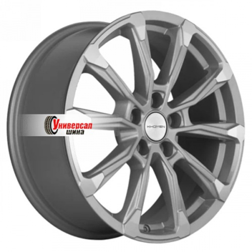 7,5*18 5*114,3 ET35 60,1 Khomen Wheels KHW1808 F-Silver-FP (Lexus NX) - 1
