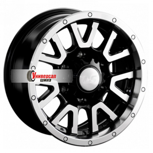7*15 6*139,7 ET10 106,1 LS 1288 BKF (Колпак+лого) - 1