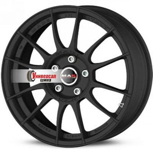 8*18 5*100 ET48 56,1 MAK XLR Matt Black - 1