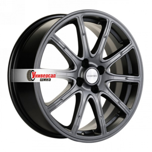 6,5*17 4*100 ET41 60,1 Khomen Wheels KHW1707 Gray (XRay) - 1