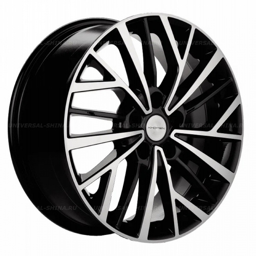 7*17 5*114,3 ET45 60,1 Khomen Wheels KHW1717 Black-FP - 1