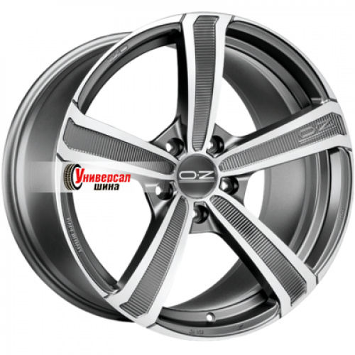 11,5*20 5*130 ET59 71,6 OZ Racing Montecarlo HLT Matt Dark Graphite Diamond Cut - 1