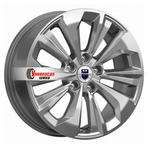 7*17 5*114,3 ET35 60,1 КиК Авиор (КС936) Дарк платинум - 1