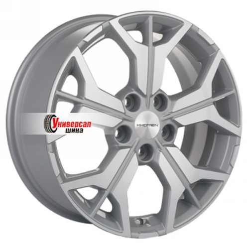 7*17 5*114,3 ET45 60,1 Khomen Wheels KHW1715 F-Silver-FP - 1