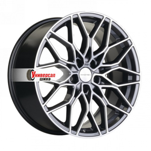 9,5*19 5*112 ET40 66,6 Khomen Wheels KHW1902 Gray-FP - 1