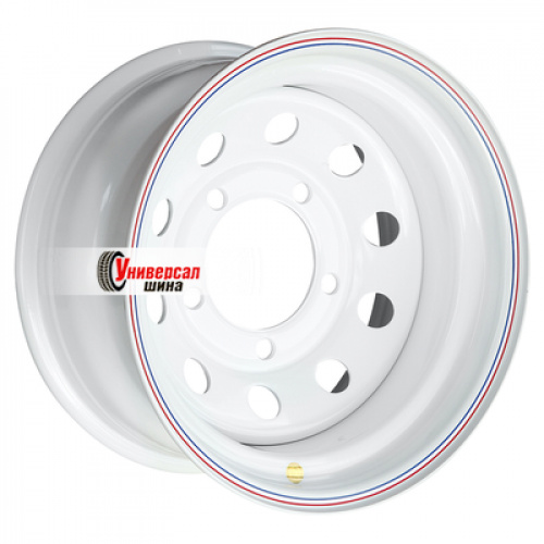 8*16 5*165,1 ET-24 125 Off-Road Wheels Ленд Ровер Белый - 1