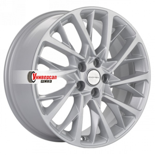 7,5*18 5*108 ET40 60,1 Khomen Wheels KHW1804 F-Silver (Chery Tiggo) - 1