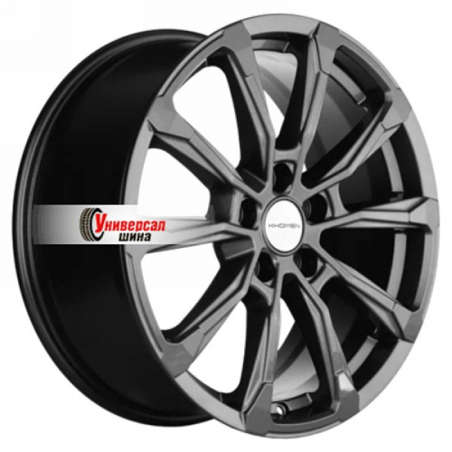 7,5*18 5*108 ET47 60,1 Khomen Wheels KHW1808 Gray - 1