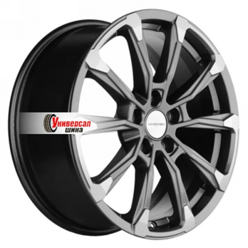 7,5*18 5*114,3 ET50 54,1 Khomen Wheels KHW1808 Gray-FP - 1