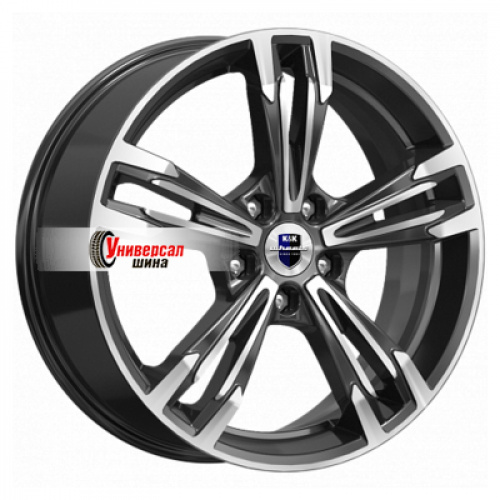 7*18 5*114,3 ET40 66,1 КиК Karrera Light (КС935) Алмаз черный - 1