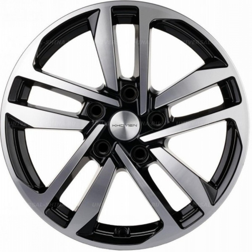 6,5*16 5*114,3 ET41 64,1 Khomen Wheels KHW1612 Gray - 1