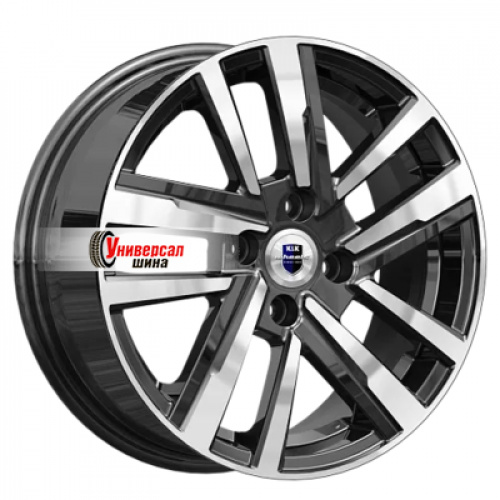 6*15 4*100 ET45 67,1 КиК Хант (КС1034) Алмаз черный - 1
