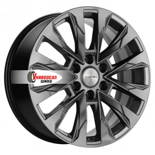8*20 6*139,7 ET36 100,1 Khomen Wheels KHW2010 Gray - 1