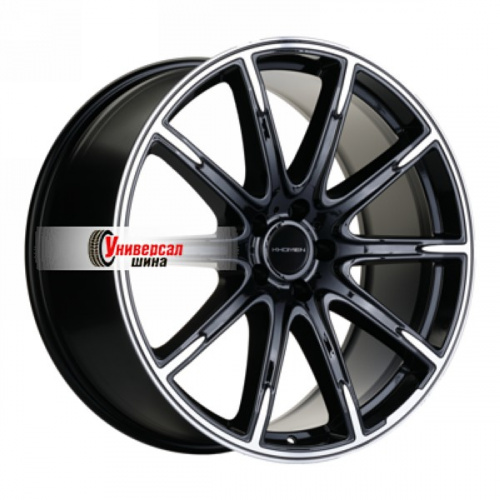 10,5*21 5*112 ET30 66,6 Khomen Wheels KHW2102 Black-FP (GLS class) - 1