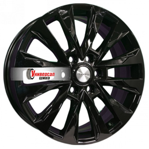 8*20 6*139,7 ET30 106,1 Khomen Wheels KHW2010 Black - 1