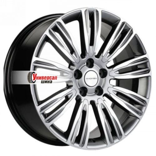 8,5*20 5*120 ET45 72,6 Khomen Wheels KHW2004 Dark Chrome-FP (RRover) - 1