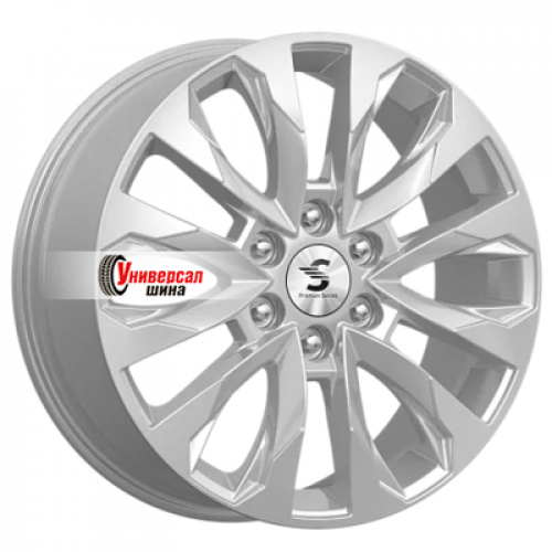 8*20 6*139,7 ET60 95,1 Premium Series КР007 Elite Silver - 1