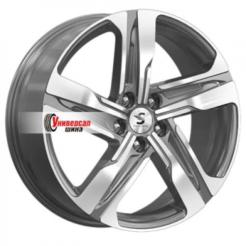 7,5*19 5*114,3 ET53 67,1 Premium Series КР004 Diamond Gloss Graphite - 1