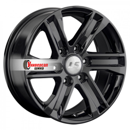 8*17 6*139,7 ET36 100,1 LS 1359 BK (конус, Колпак+лого) - 1