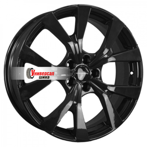7*19 5*108 ET45 65,1 Khomen Wheels KHW1906 Black - 1